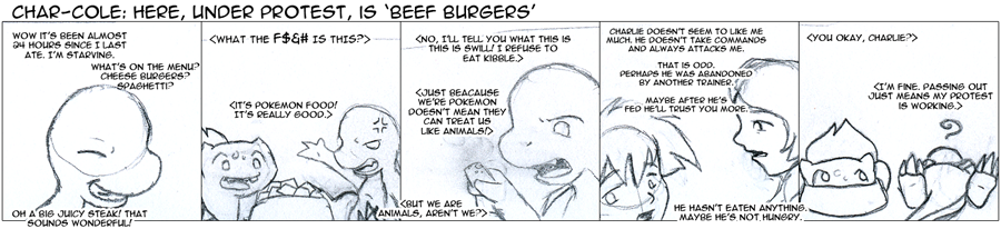 CharCole37 – Here Under Protest, Is ‘Beef Burgers’